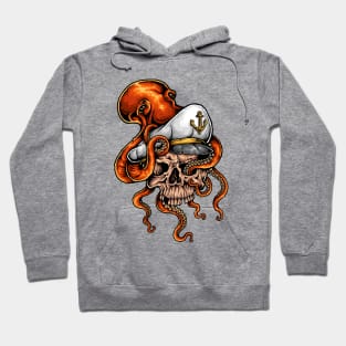 Skull Sailor Octopus Hoodie